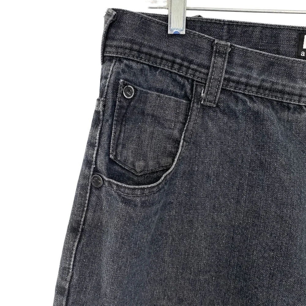 Enyce Men’s Faded Black Vintage Denim Jeans 38x32